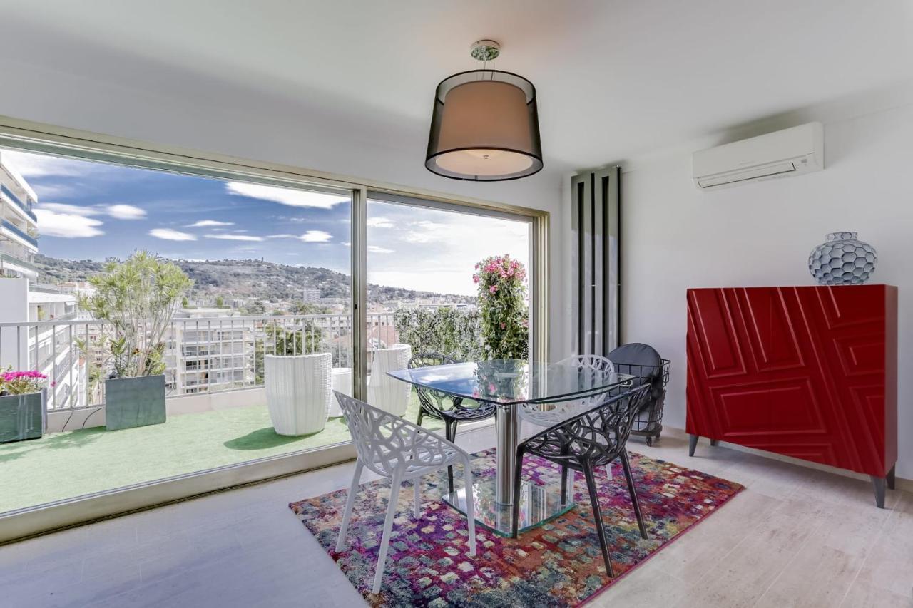 Immogroom - Apartment With Terrace - Ac - Parking Cannes Eksteriør bilde