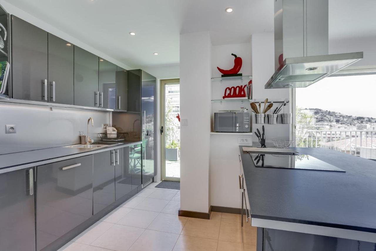Immogroom - Apartment With Terrace - Ac - Parking Cannes Eksteriør bilde